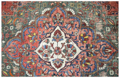 Handmade Vintage Persian Tabriz Rug | 390 x 272 cm | 12'9" x 8'11" - Najaf Rugs & Textile