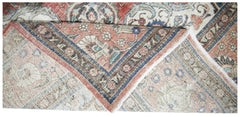 Handmade Vintage Persian Tabriz Rug | 405 x 292 cm | 13'3" x 9'7" - Najaf Rugs & Textile