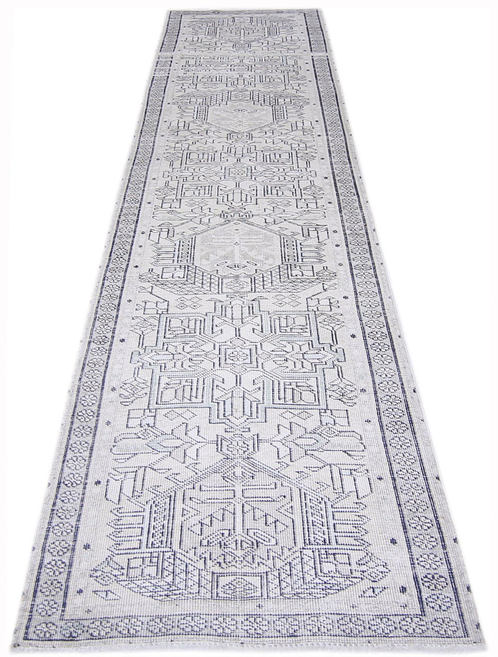 Vintage Persian Tabriz Runner