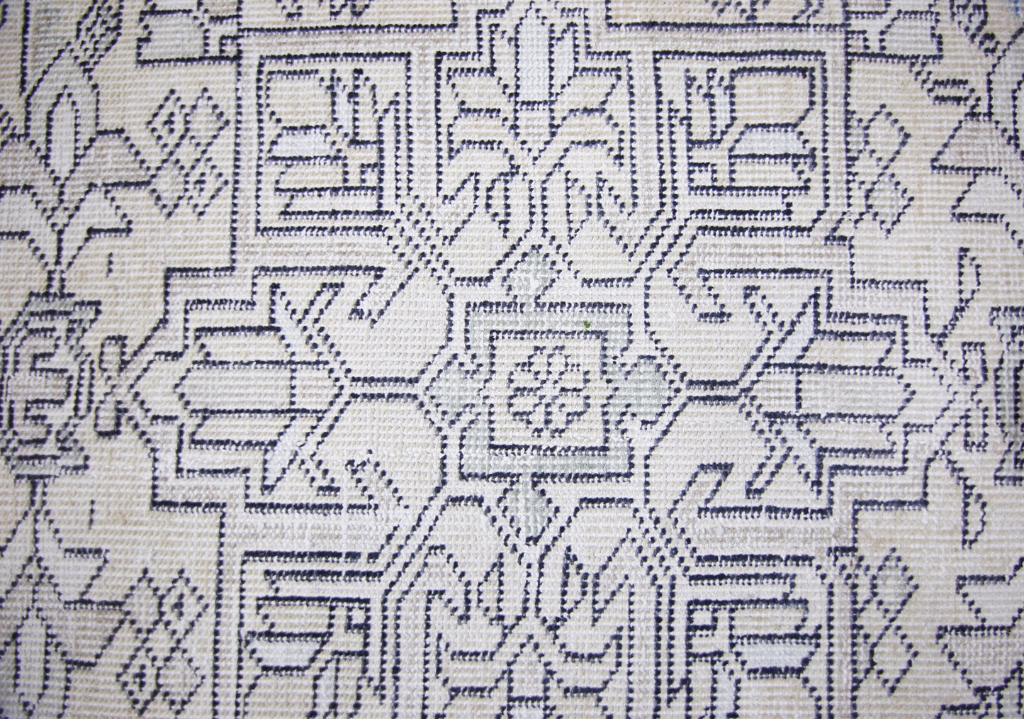 Handmade Vintage Persian Tabriz Hallway Runner | 372 x 90 cm | 12'2" x 2'11" - Najaf Rugs & Textile