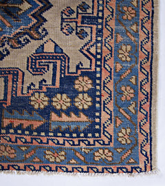 Handmade Vintage Persian Wiss Rug | 154 x 102 cm | 5'1" x 3'4" - Najaf Rugs & Textile