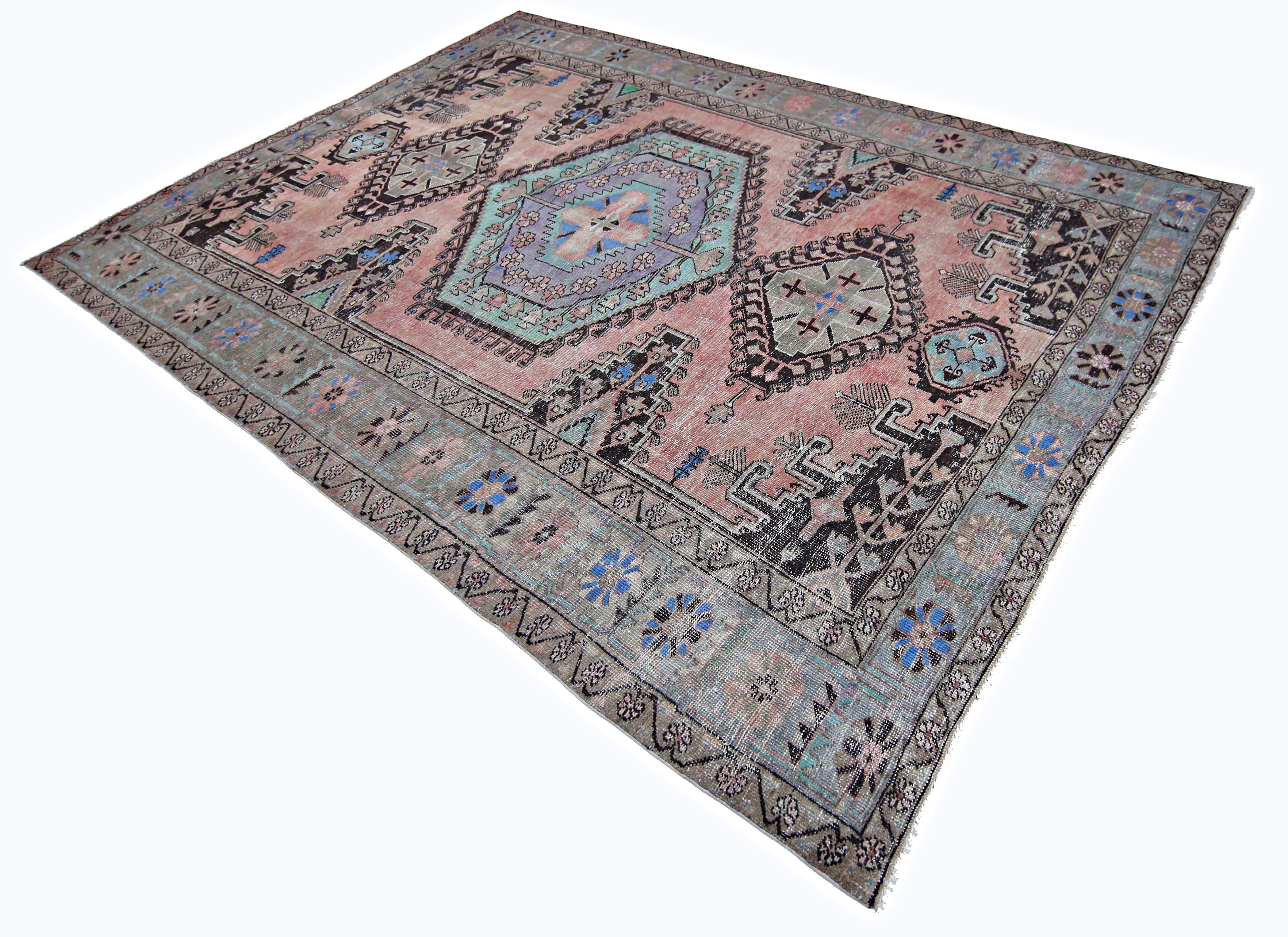 Vintage Persian Wiss Rug