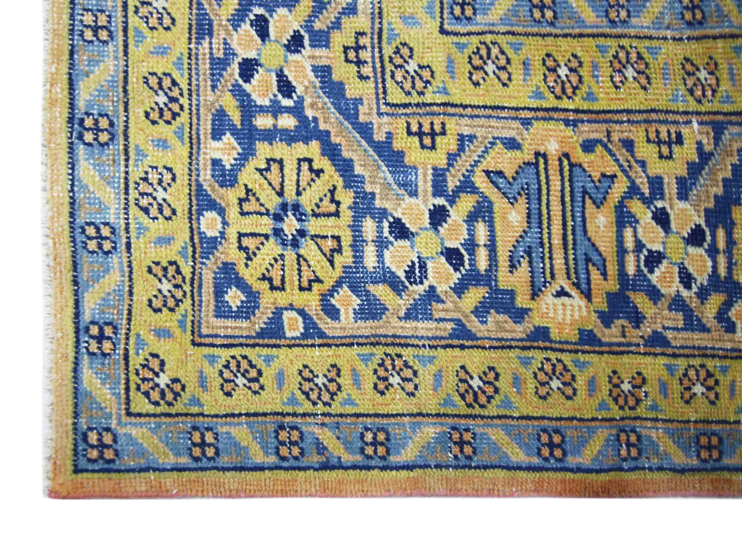 Handmade Vintage Persian Viss Rug | 315 x 242 cm | 10'4" x 7'11" - Najaf Rugs & Textile