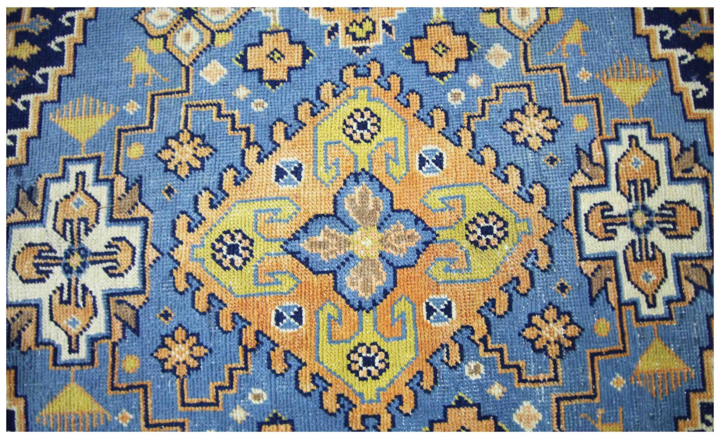 Handmade Vintage Persian Viss Rug | 315 x 242 cm | 10'4" x 7'11" - Najaf Rugs & Textile