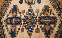 Handmade Vintage Persian Viss Rug | 317 x 210 cm | 10'5" x 6'11" - Najaf Rugs & Textile