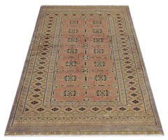 Handmade Vintage Princess Bokhara Rug | 122 x 82 cm | 4' x 2'8" - Najaf Rugs & Textile