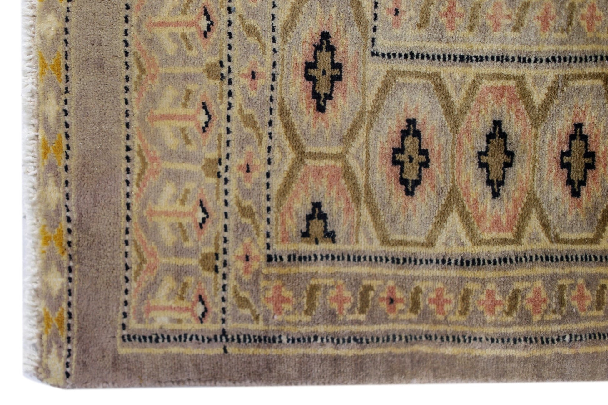 Handmade Vintage Princess Bokhara Rug | 122 x 82 cm | 4' x 2'8" - Najaf Rugs & Textile
