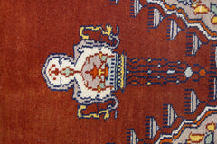 Handmade Vintage Princess Bokhara Prayer Rug | 123 x 74 cm | 4' x 2'5" - Najaf Rugs & Textile