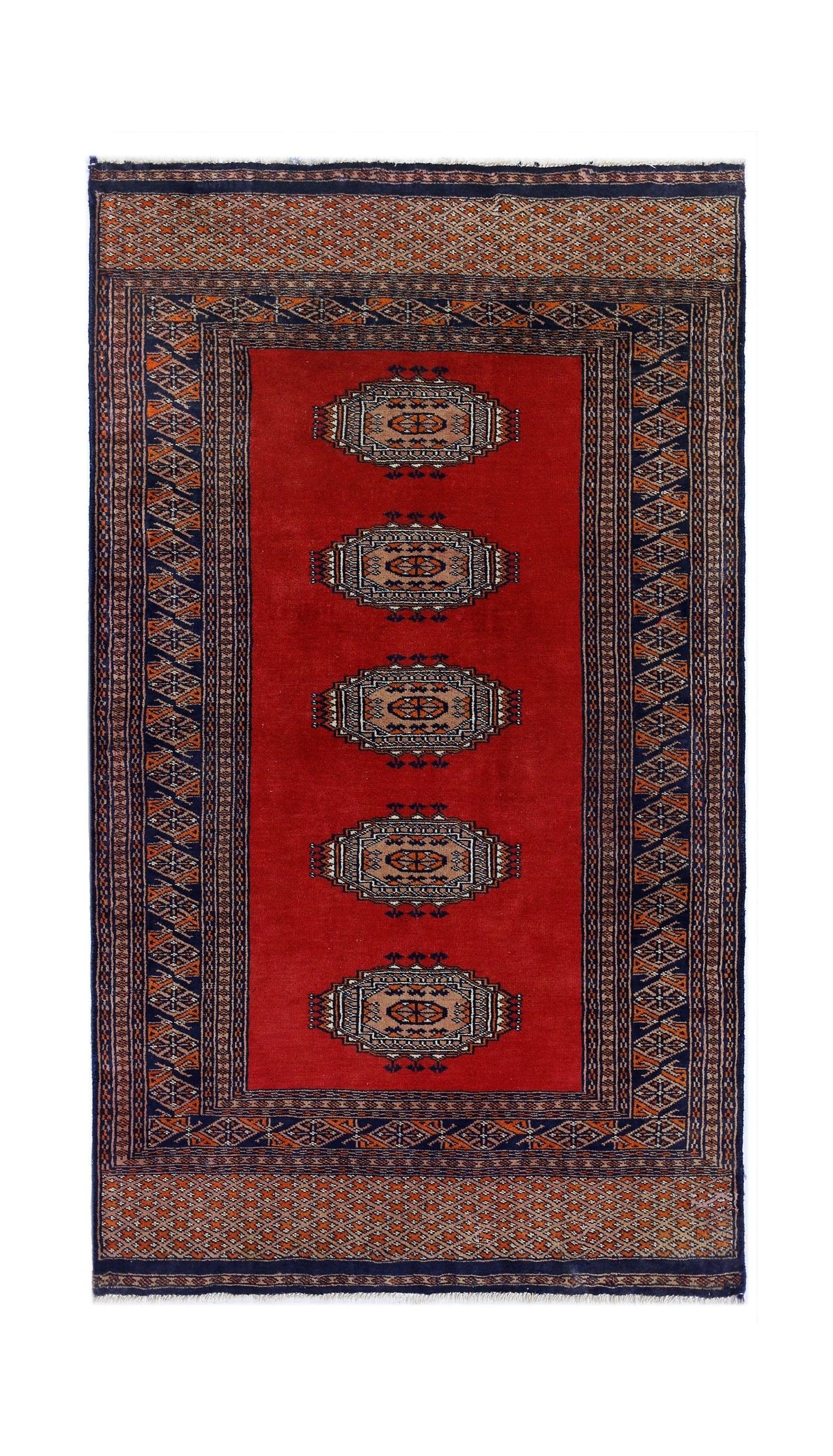 Vintage Princess Bokhara Rug