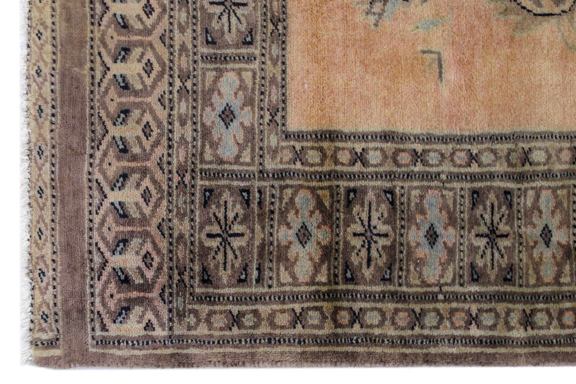 Handmade Vintage Princess Bokhara Rug | 131 x 83 cm | 4'4" x 2'9" - Najaf Rugs & Textile