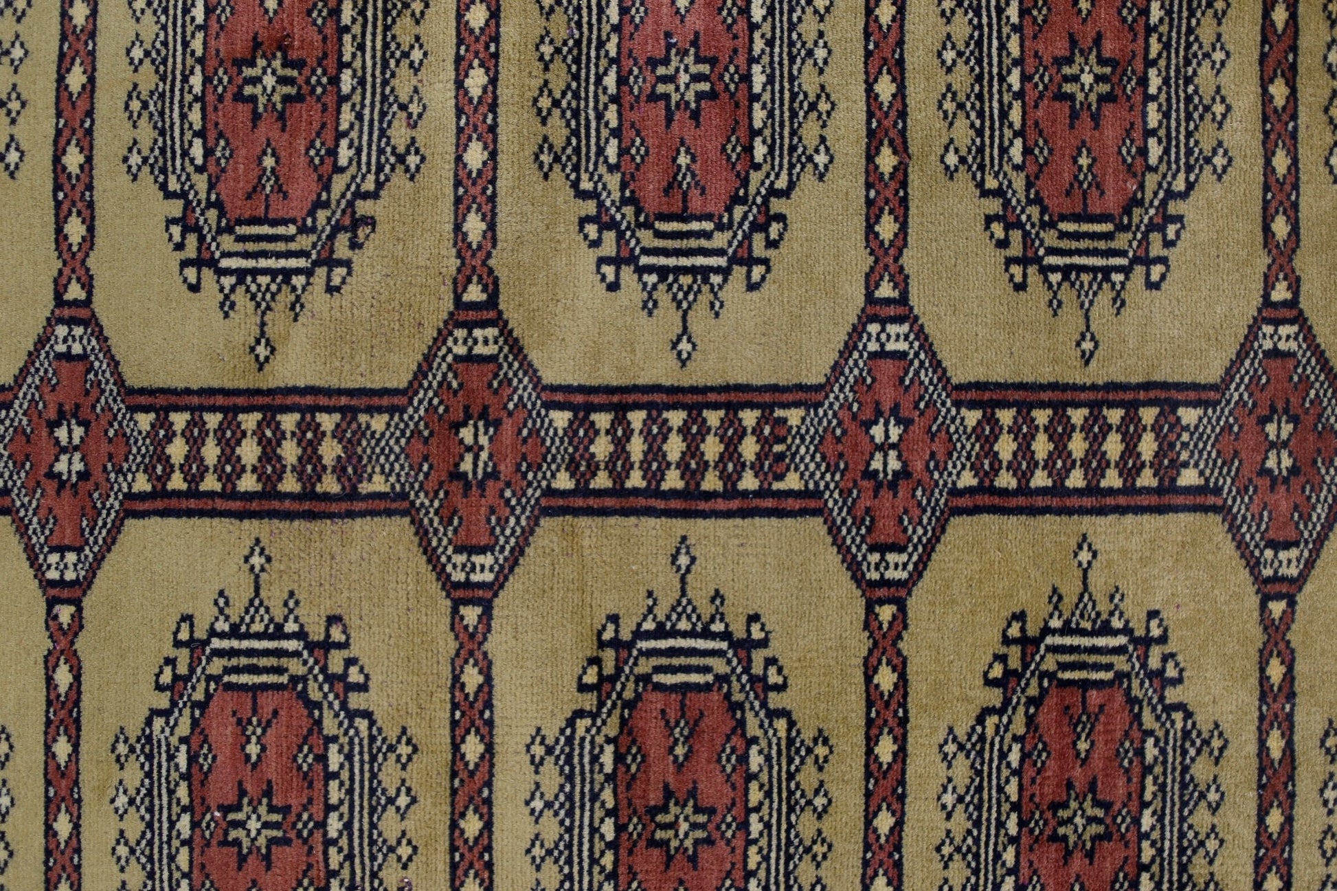 Handmade Vintage Princess Bokhara Rug | 142 x 89 cm | 4'8" x 2'11" - Najaf Rugs & Textile