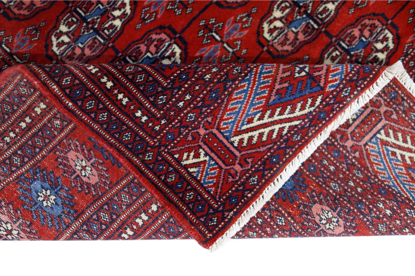 Handmade Vintage Princess Bokhara Rug | 179 x 122 cm | 5'10" x 4' - Najaf Rugs & Textile