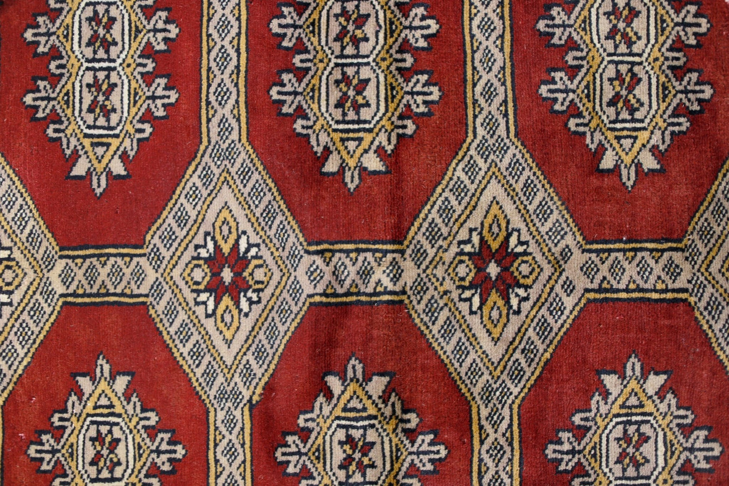 Handmade Vintage Princess Bokhara Rug | 183 x 125 cm | 6' x 4'1" - Najaf Rugs & Textile