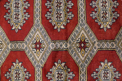 Handmade Vintage Princess Bokhara Rug | 183 x 125 cm | 6' x 4'1" - Najaf Rugs & Textile