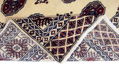 Handmade Vintage Princess Bokhara Rug | 200 x 120 cm | 6'7" x 3'11" - Najaf Rugs & Textile