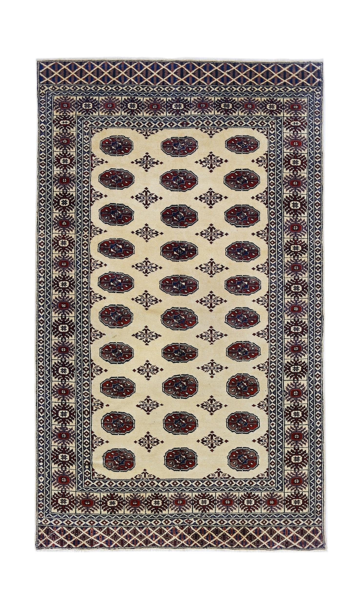 Vintage Princess Bokhara Rug