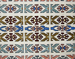 Handmade Vintage Princess Bokhara Rug | 257 x 180 cm | 8'5" x 5'11" - Najaf Rugs & Textile