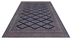 Handmade Vintage Princess Bokhara Rug | 309 x 214 cm | 10'2" x 7' - Najaf Rugs & Textile