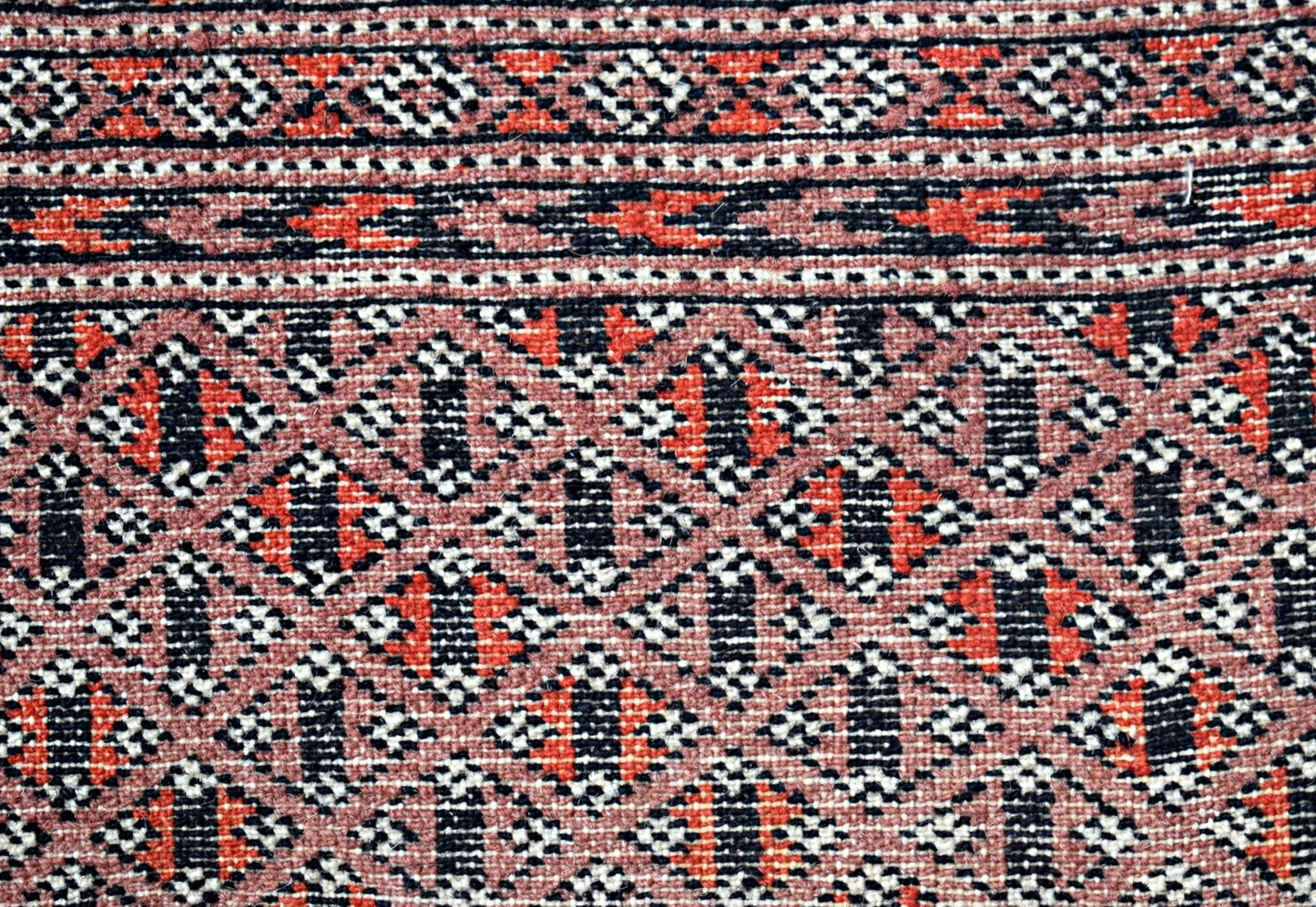 Handmade Vintage Princess Bokhara Rug | 327 x 246 cm | 10'9" x 8'1" - Najaf Rugs & Textile