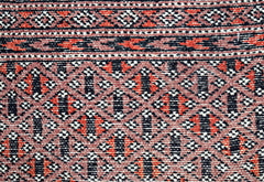 Handmade Vintage Princess Bokhara Rug | 327 x 246 cm | 10'9" x 8'1" - Najaf Rugs & Textile