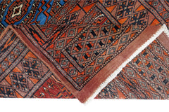 Handmade Vintage Princess Bokhara Hallway Runner | 147 x 64 cm | 4'10" x 2'1" - Najaf Rugs & Textile