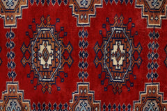 Handmade Vintage Princess Bokhara Hallway Runner | 187 x 62 cm | 6'2" x 2' - Najaf Rugs & Textile