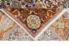 Handmade Vintage Persian Kerman Rug | 198 x 121 cm | 6'6" x 3'11" - Najaf Rugs & Textile