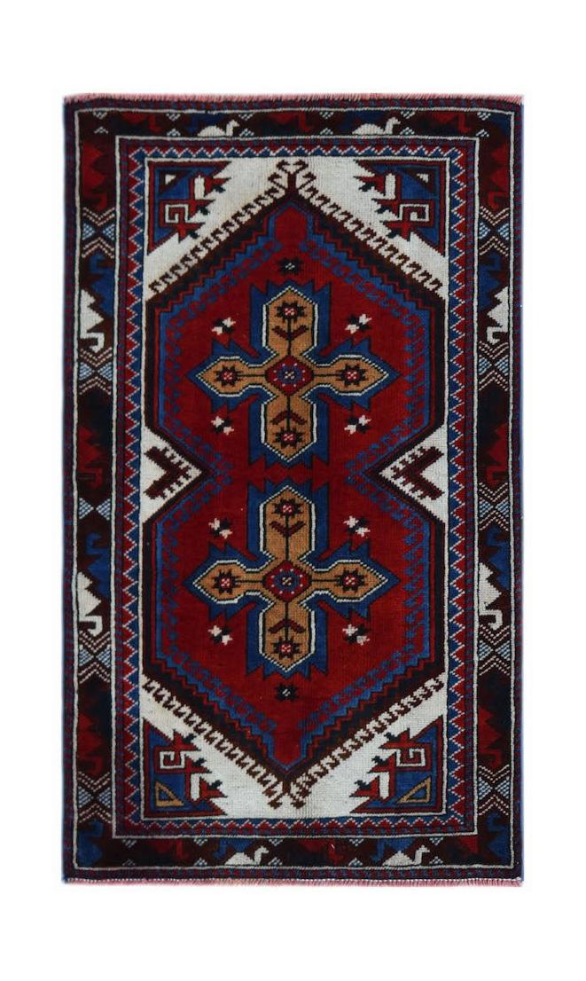 Vintage Turkish Anatolian Rug