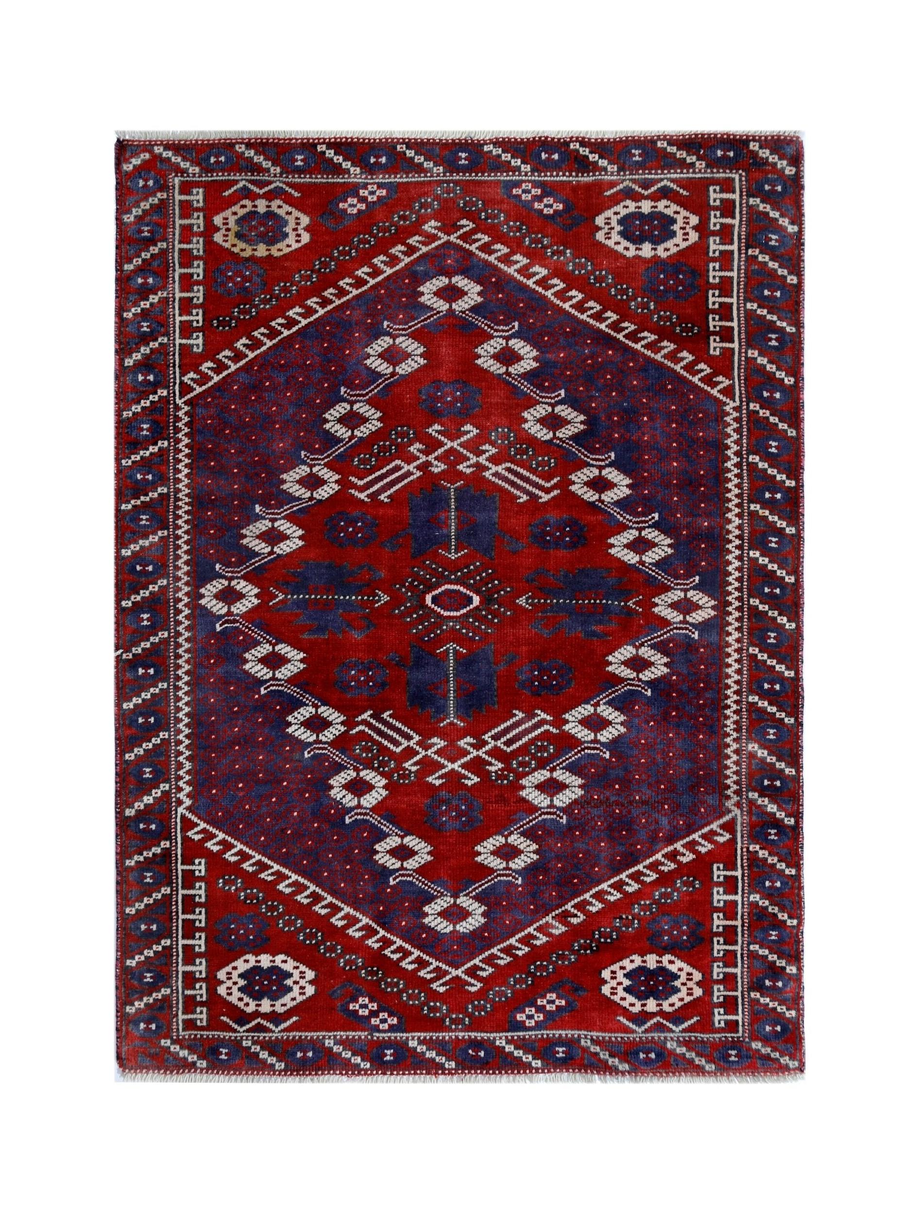 Vintage Turkish Anatolian Rug