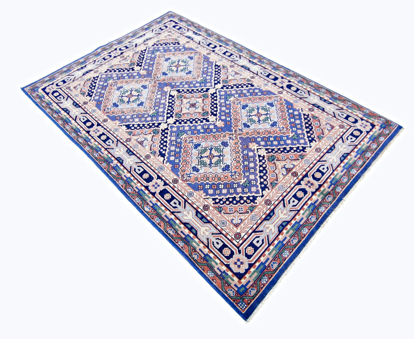 Handmade Vintage Persian Rug | 180 x 119 cm | 5'11 x 3'11" - Najaf Rugs & Textile