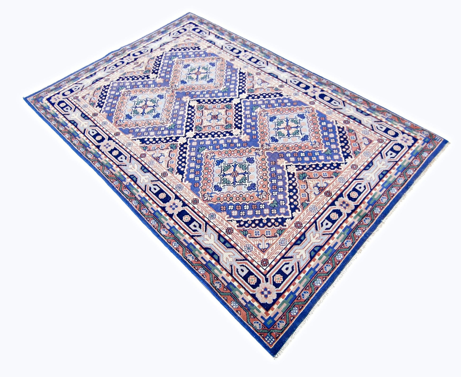Handmade Vintage Persian Rug | 180 x 119 cm | 5'11 x 3'11" - Najaf Rugs & Textile
