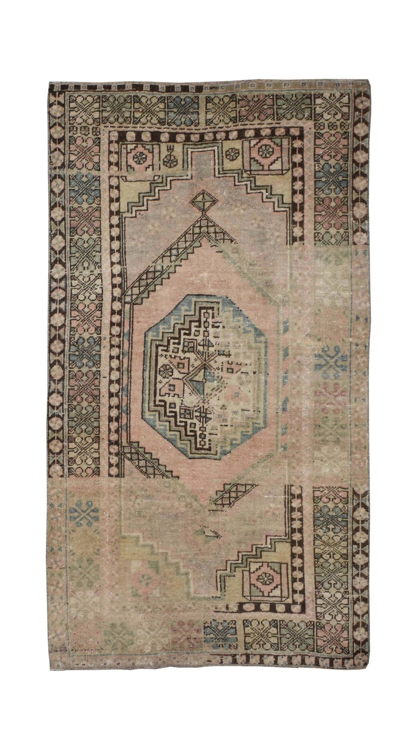 Vintage Turkish Anatolian Rug