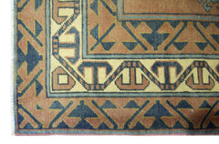Handmade Vintage Turkish Rug | 190 x 142 cm | 6'3" x 4'8" - Najaf Rugs & Textile