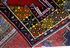 Handmade Vintage Turkish Rug | 212 x 122 cm | 6'11" x 4' - Najaf Rugs & Textile