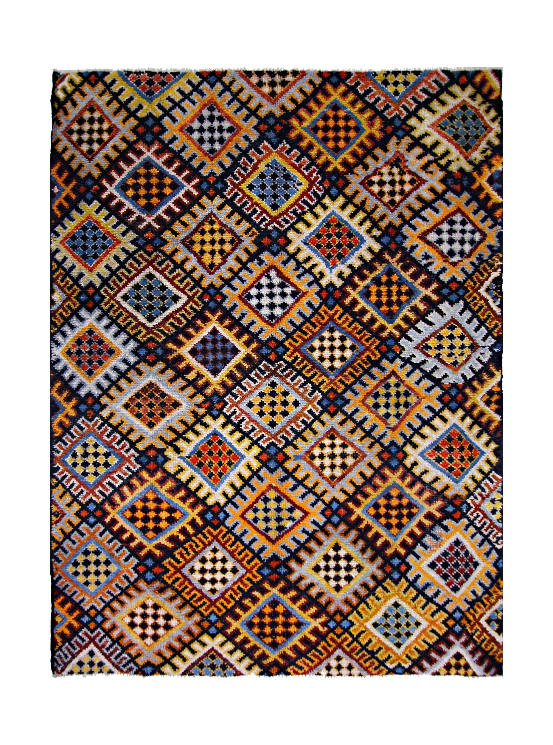Vintage Turkish Anatolian Rug