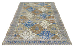 Handmade Vintage Persian Rug | 272 x 182 cm | 8'11" x 6' - Najaf Rugs & Textile