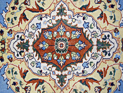 Handmade Vintage Persian Tabriz Rug | 294 x 193 cm | 9'8" x 6'4" - Najaf Rugs & Textile