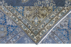 Handmade Vintage Persian Tabriz Rug | 348 x 256 cm | 11'5" x 8'5" - Najaf Rugs & Textile