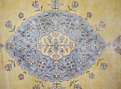 Handmade Vintage Persian Tabriz Rug | 359 x 273 cm | 11'9" x 8'11" - Najaf Rugs & Textile