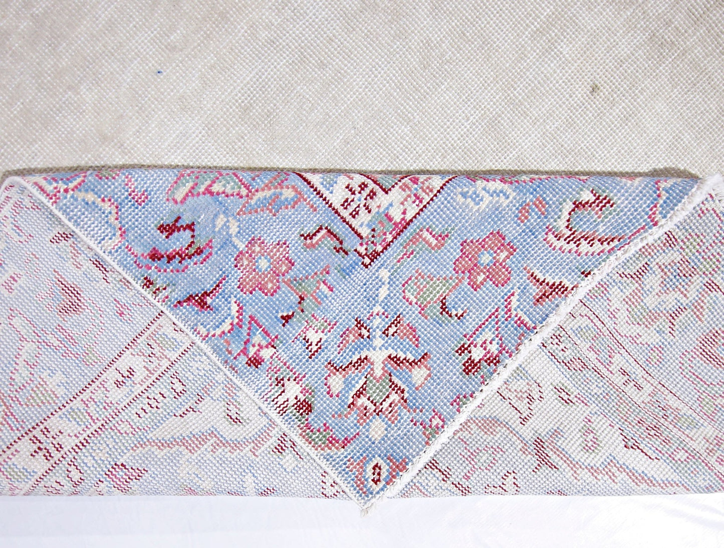Handmade Vintage Persian Tabriz Rug | 376 x 254 cm | 12'4" x 8'4" - Najaf Rugs & Textile