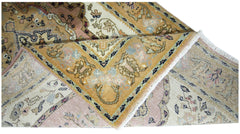 Handmade Vintage Persian Hallway Runner | 346 x 78 cm | 11'4" x 2'7" - Najaf Rugs & Textile