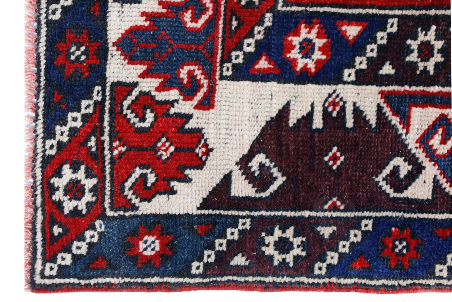 Handmade Vintage Turkish Dosemalti Rug | 183 x 119 cm | 6' x 3'11" - Najaf Rugs & Textile