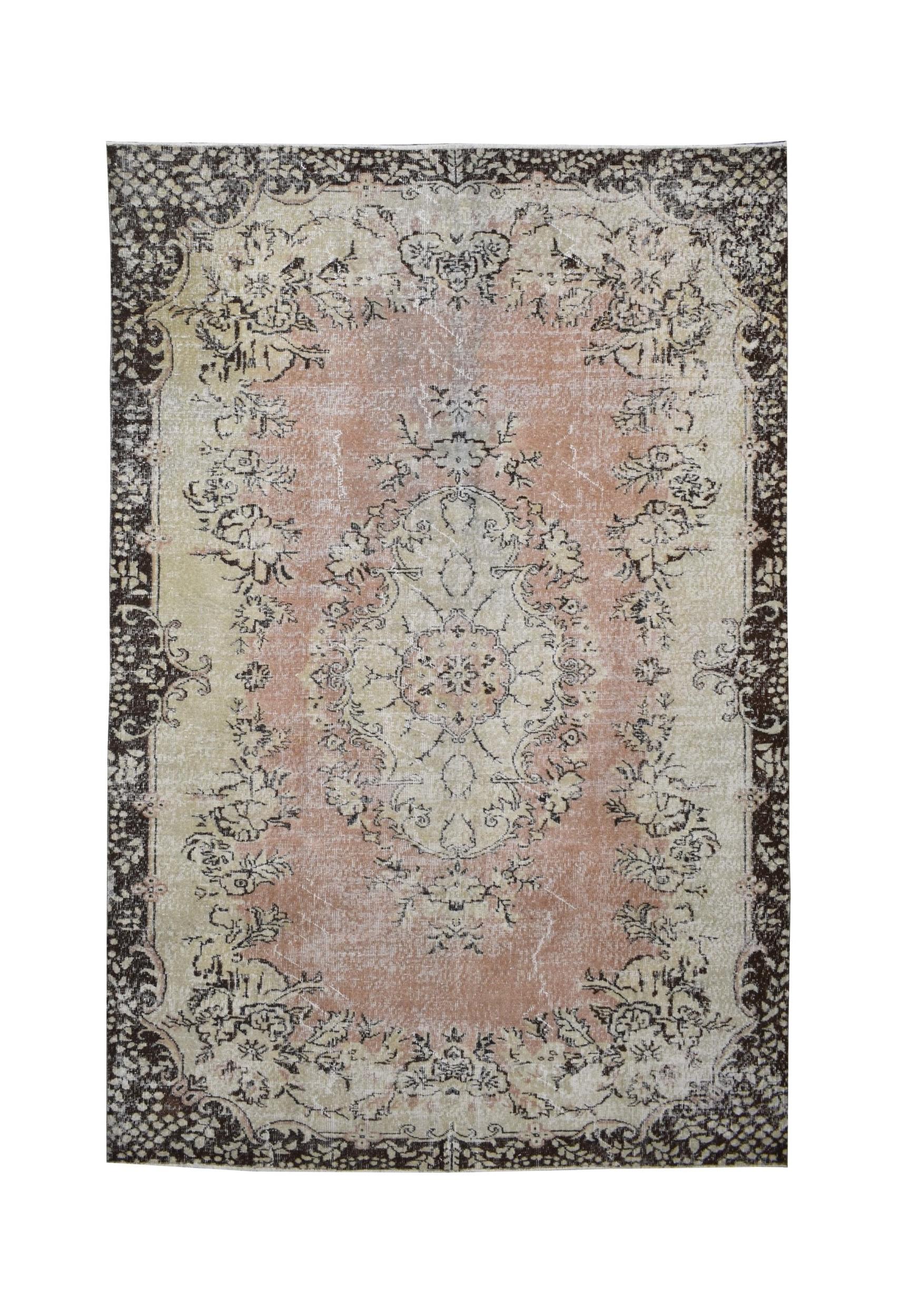 Vintage Turkish Isparta Rug