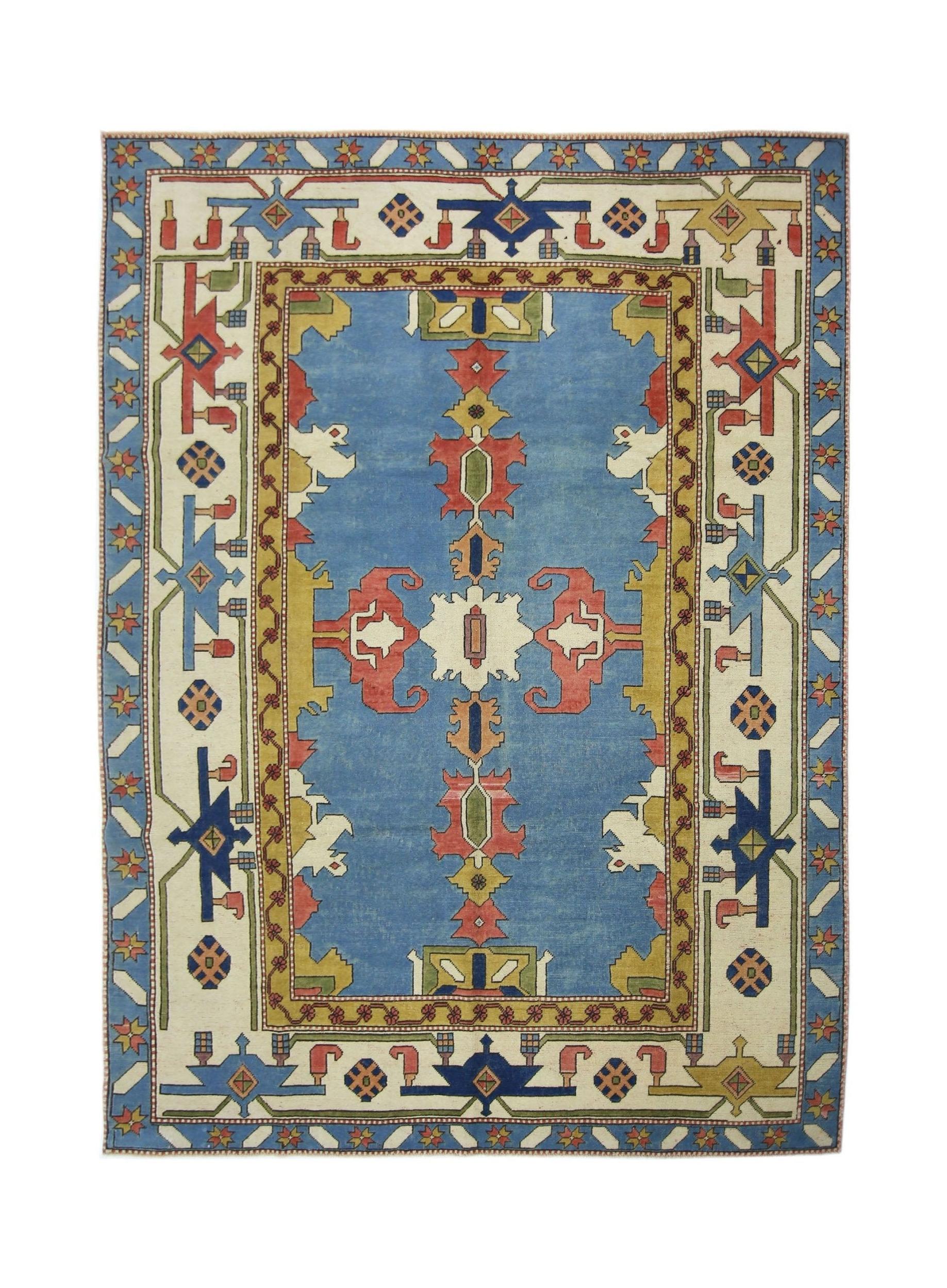 Vintage Turkish Kars Rug