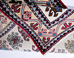 Handmade Vintage Turkish Hallway Runner | 328 x 70 cm | 10'9" x 2'4" - Najaf Rugs & Textile
