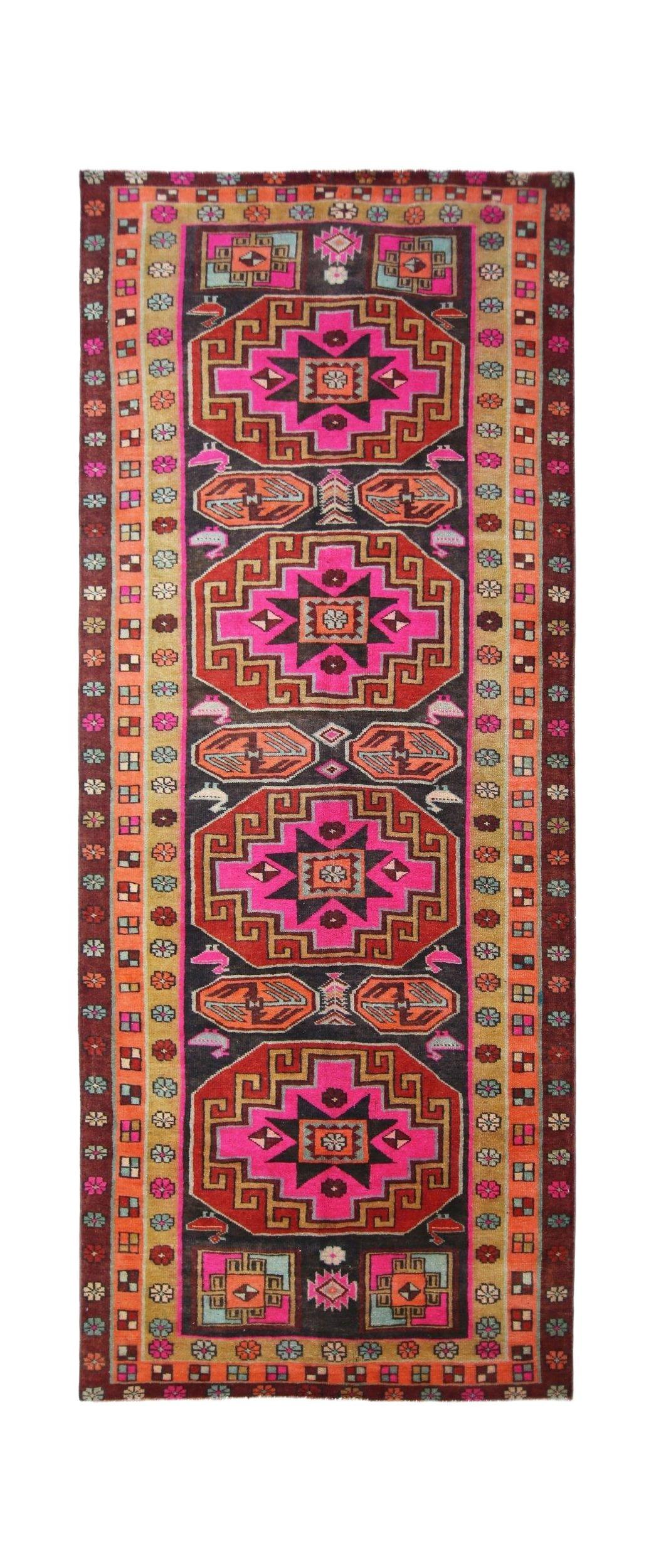 Vintage Turkish Kars Runner