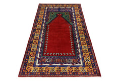 Vintage Turkish Kayseri Rug