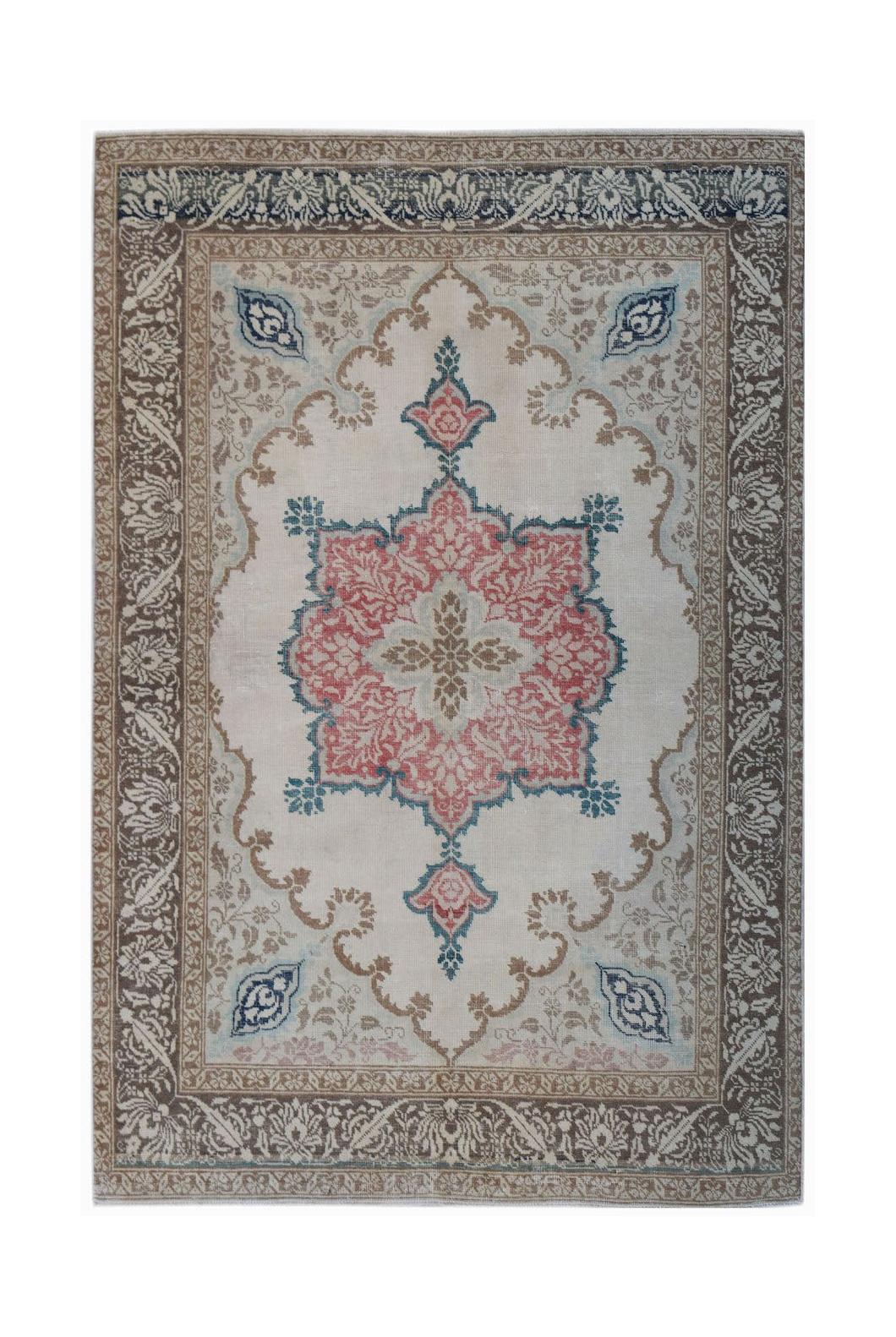 Vintage Turkish Kayseri Rug