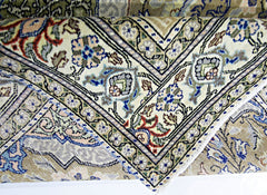 Handmade Vintage Turkish Kayseri Rug | 219 x 146 cm | 7'2" x 4'9" - Najaf Rugs & Textile
