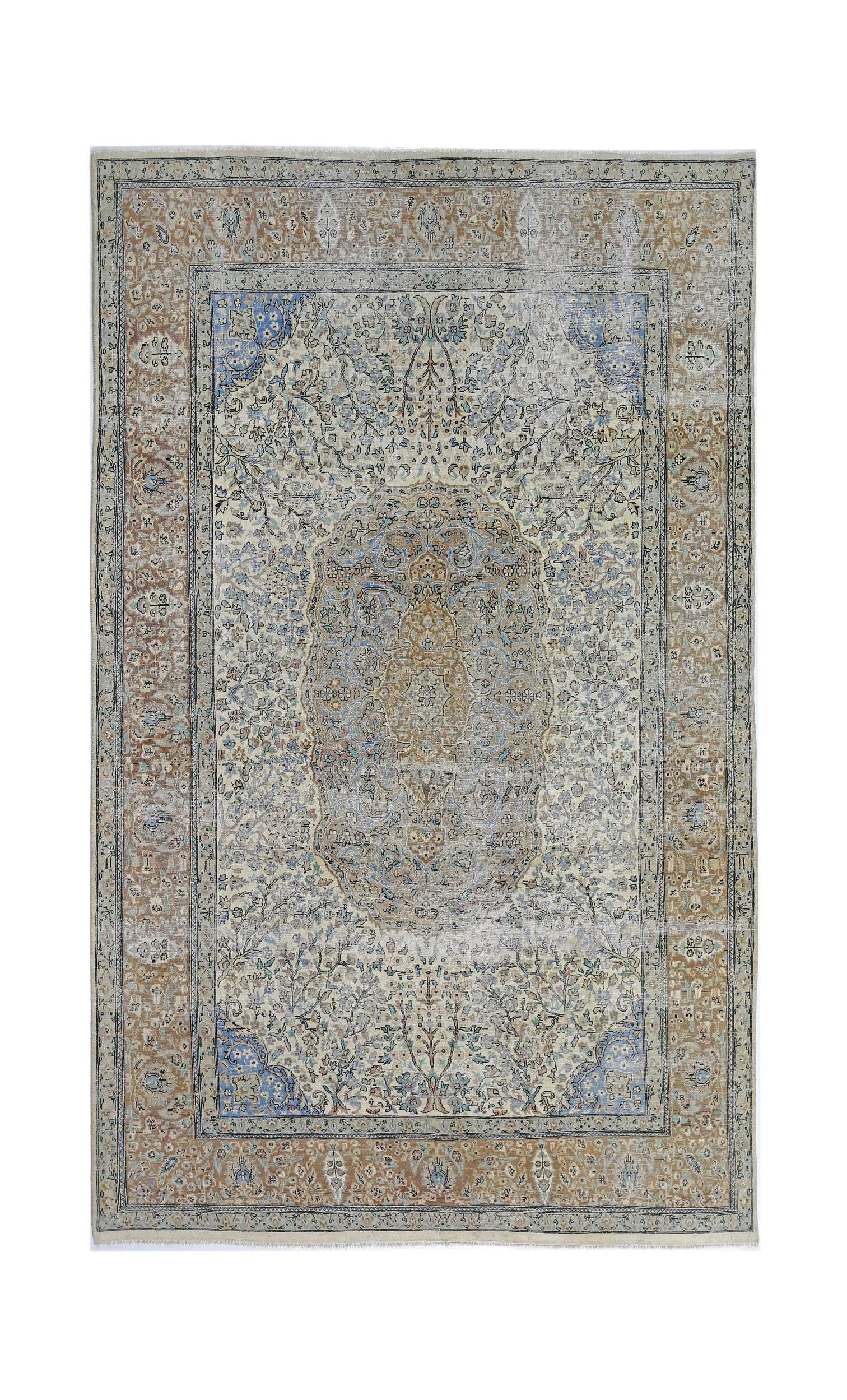 Vintage Turkish Kayseri Rug